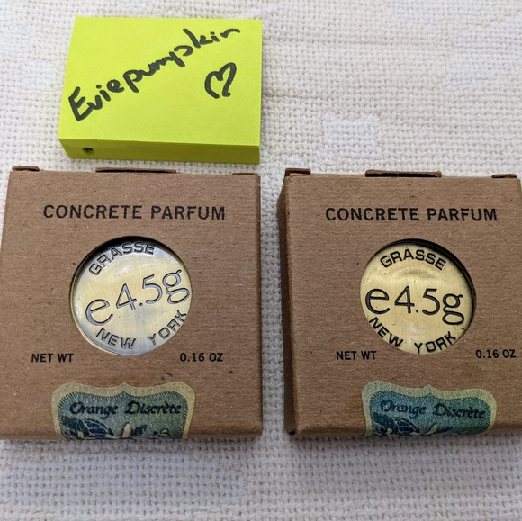 NIB NWT RARE Le Labo for Anthropologie Orange Discrete Concrete Solid Perfume - Picture 6 of 11